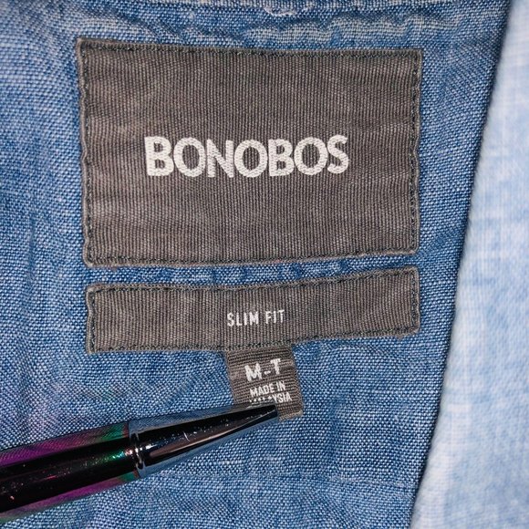 Bonobos Light Blue Casual Button Down Shirt - Picture 5 of 5